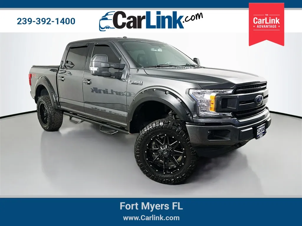 Gray 2018 Ford F-150 XLT for sale in Fort Myers, FL