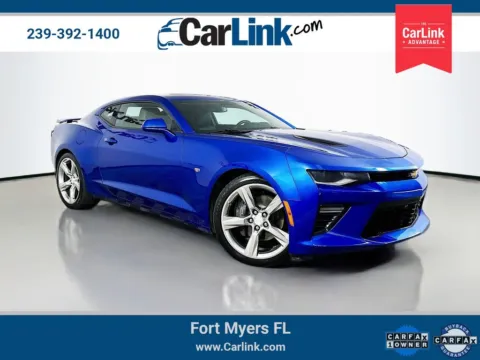 Blue 2016 Chevrolet Camaro SS for sale in Fort Myers, FL