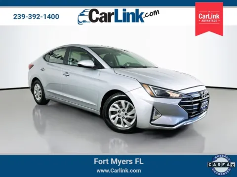 Silver 2020 Hyundai Elantra SE for sale in Fort Myers, FL