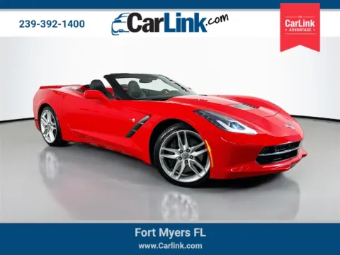 Red 2017 Chevrolet Corvette Stingray Z51 for sale in Fort Myers, FL