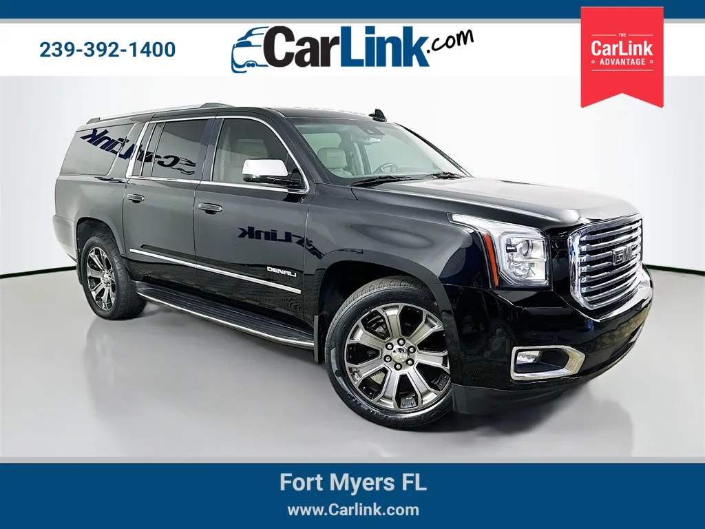 Black 2018 GMC Yukon XL Denali for sale in Fort Myers, FL