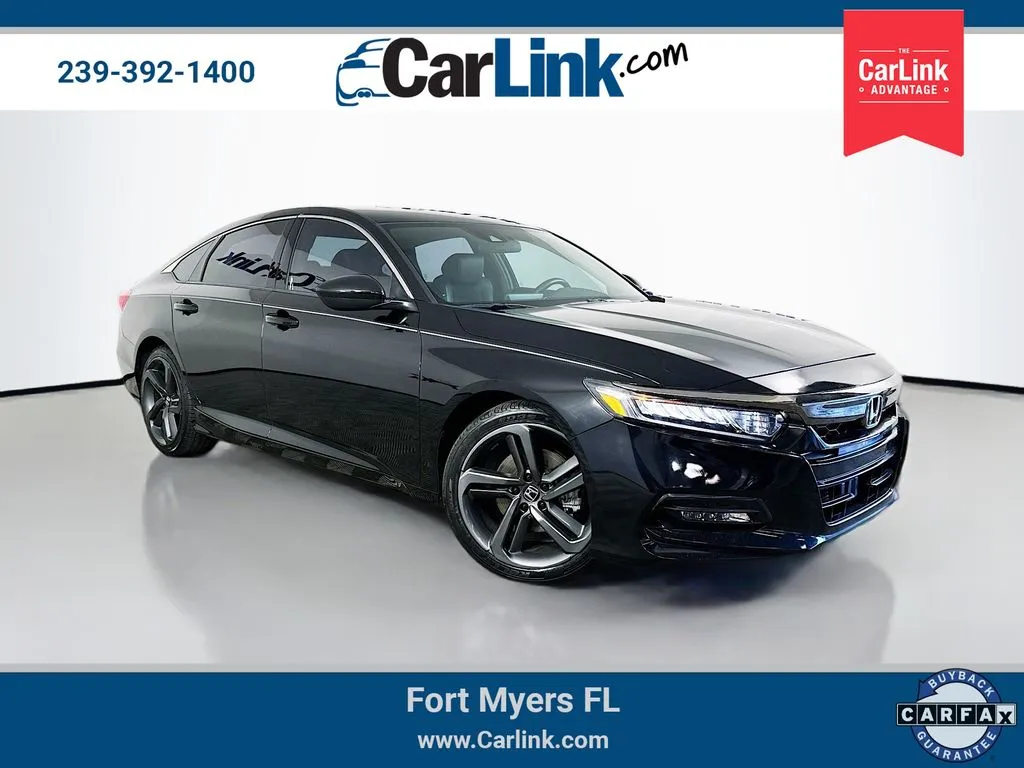 Gray 2018 Honda Accord Sport for sale in Fort Myers, FL