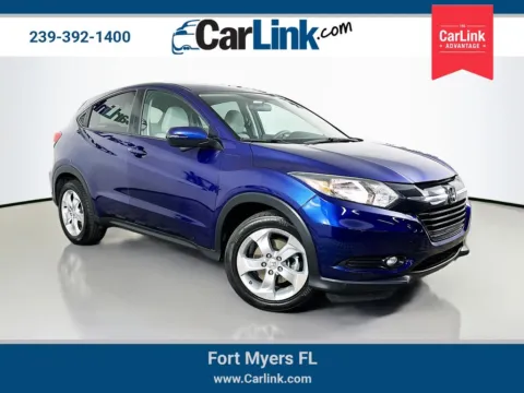 Blue 2016 Honda HR-V EX for sale in Fort Myers, FL