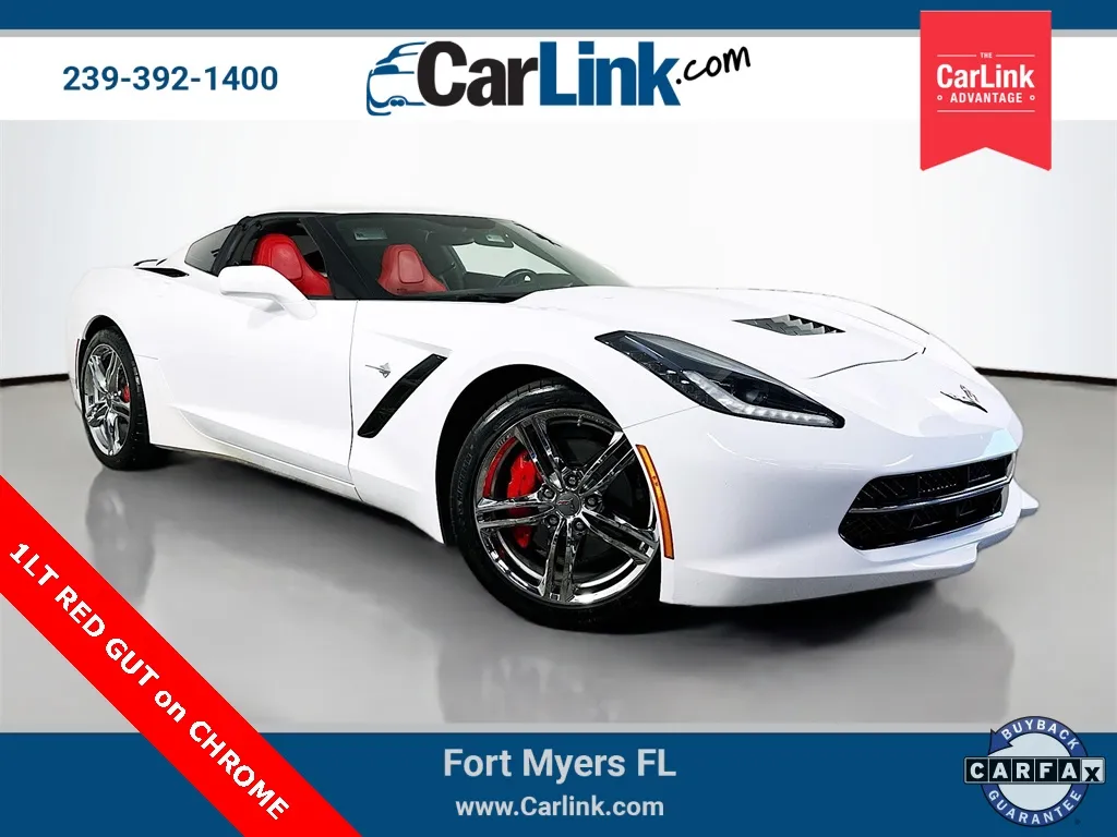 White 2014 Chevrolet Corvette Stingray for sale in Fort Myers, FL