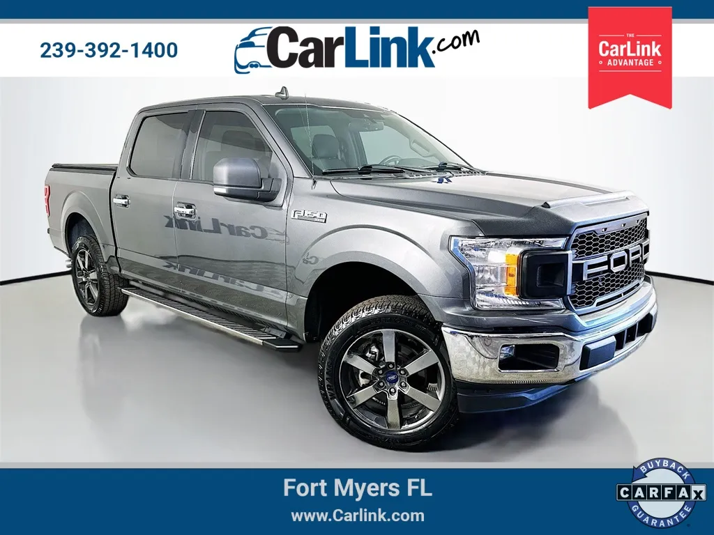Gray 2019 Ford F-150 XLT for sale in Fort Myers, FL