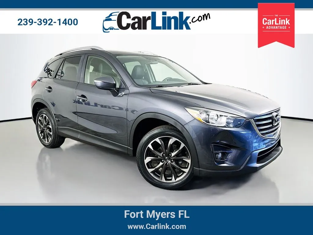 Gray 2016 Mazda CX-5 Grand Touring for sale in Fort Myers, FL