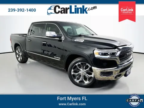 Black 2019 Ram 1500 Limited for sale in Fort Myers, FL