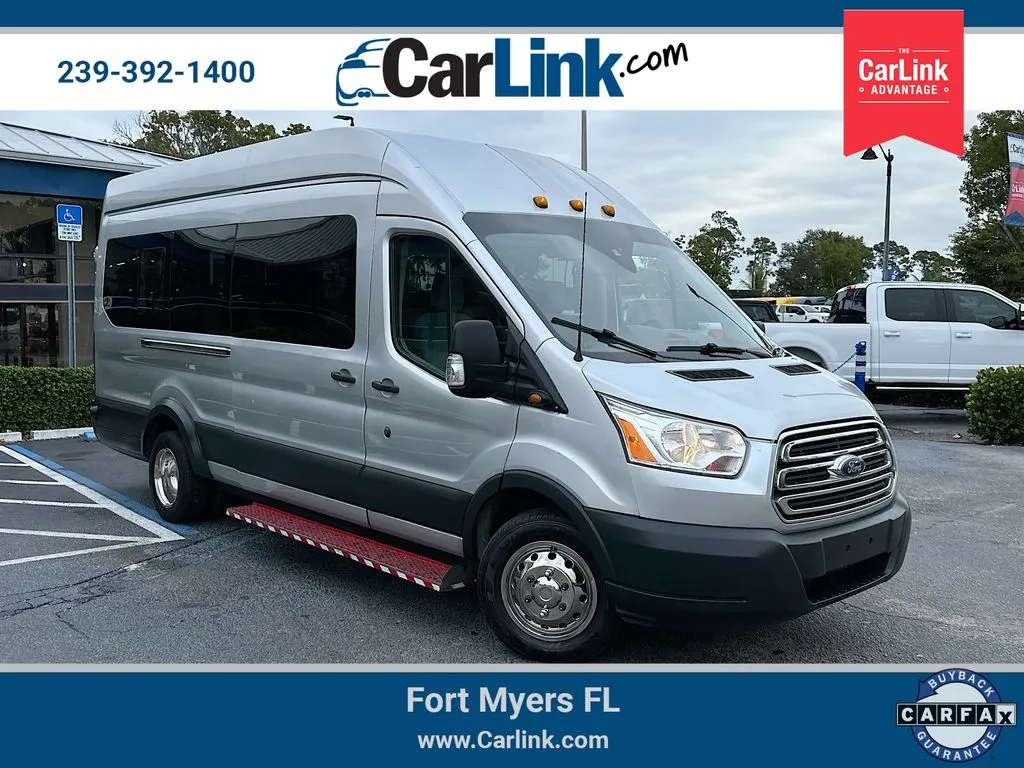 Silver 2016 Ford Transit-350 XLT for sale in Fort Myers, FL