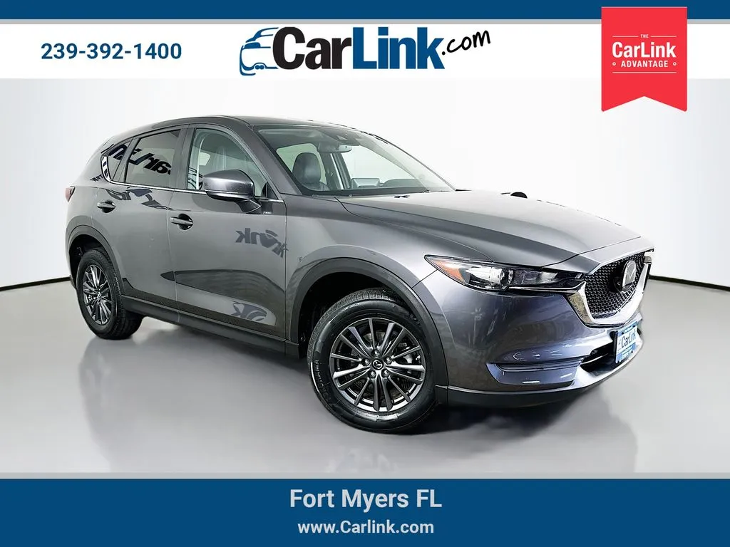 Gray 2021 Mazda CX-5 Touring for sale in Fort Myers, FL
