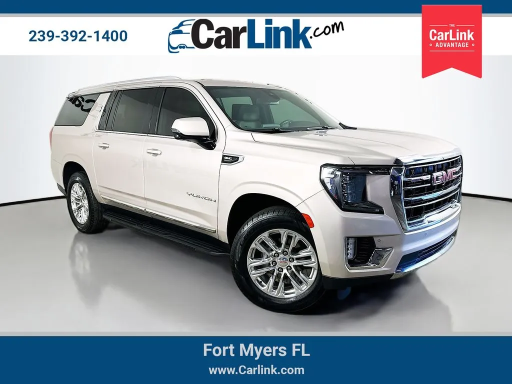 Beige 2021 GMC Yukon XL SLT for sale in Fort Myers, FL