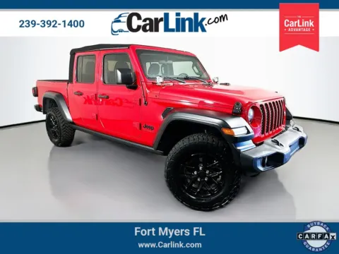 Red 2020 Jeep Gladiator Sport for sale in Fort Myers, FL