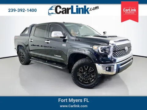 Black 2018 Toyota Tundra SR5 for sale in Fort Myers, FL