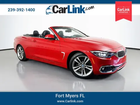 Red 2019 BMW 4 Series 430i for sale in Fort Myers, FL