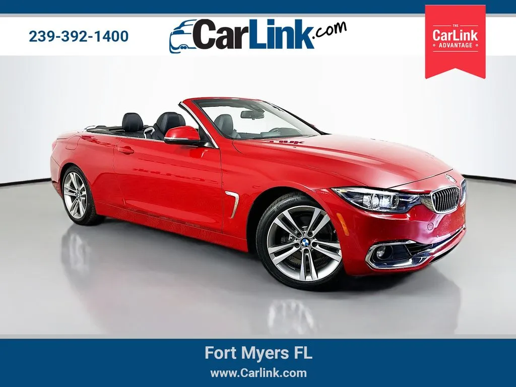 Red 2019 BMW 4 Series 430i for sale in Fort Myers, FL