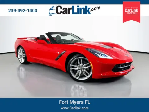 Red 2017 Chevrolet Corvette Stingray Z51 for sale in Fort Myers, FL