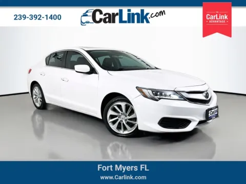 White 2016 Acura ILX 2.4L for sale in Fort Myers, FL