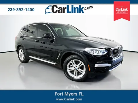 Black 2021 BMW X3 xDrive30i for sale in Fort Myers, FL