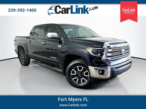 Black 2020 Toyota Tundra Limited for sale in Fort Myers, FL