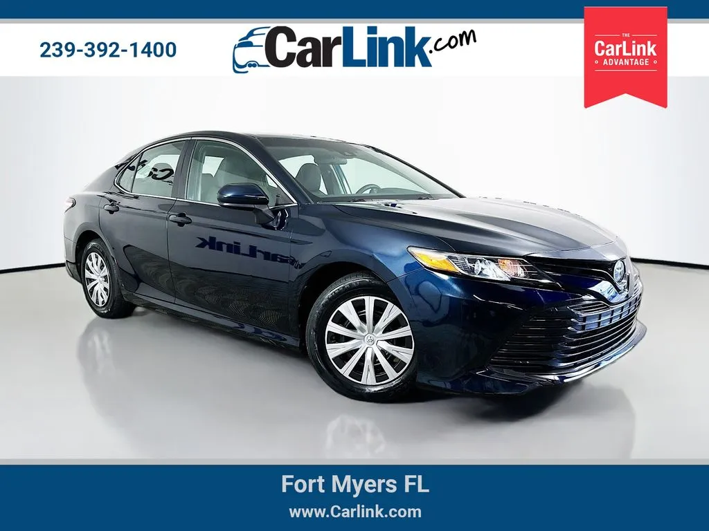 Green 2018 Toyota Camry L for sale in Fort Myers, FL