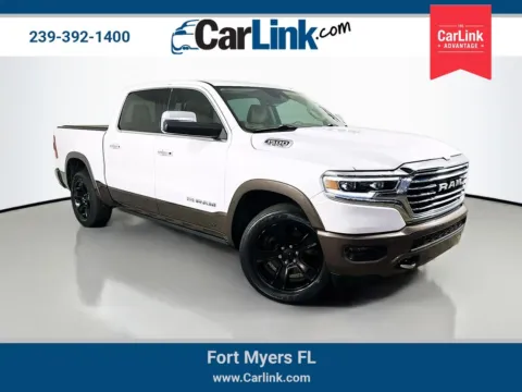 White 2019 Ram 1500 Laramie Longhorn for sale in Fort Myers, FL