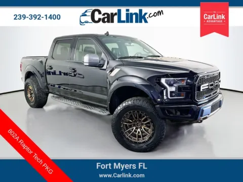 Black 2019 Ford F-150 Raptor for sale in Fort Myers, FL