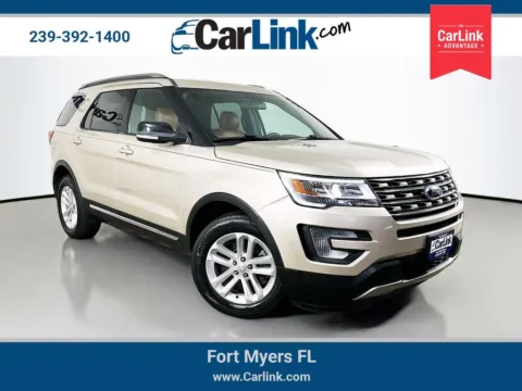White 2017 Ford Explorer XLT for sale in Fort Myers, FL