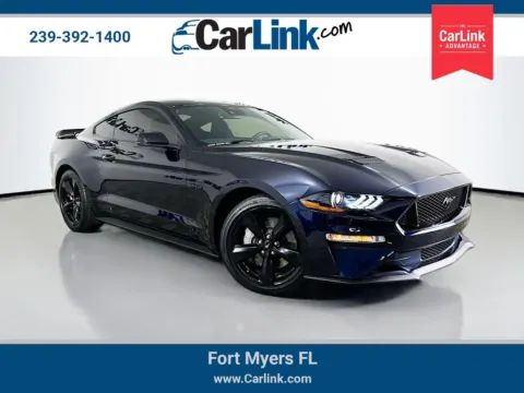 Blue 2021 Ford Mustang GT Premium for sale in Fort Myers, FL