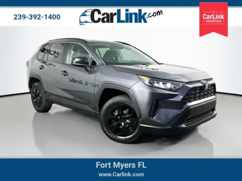 Gray 2021 Toyota RAV4 LE for sale in Fort Myers, FL