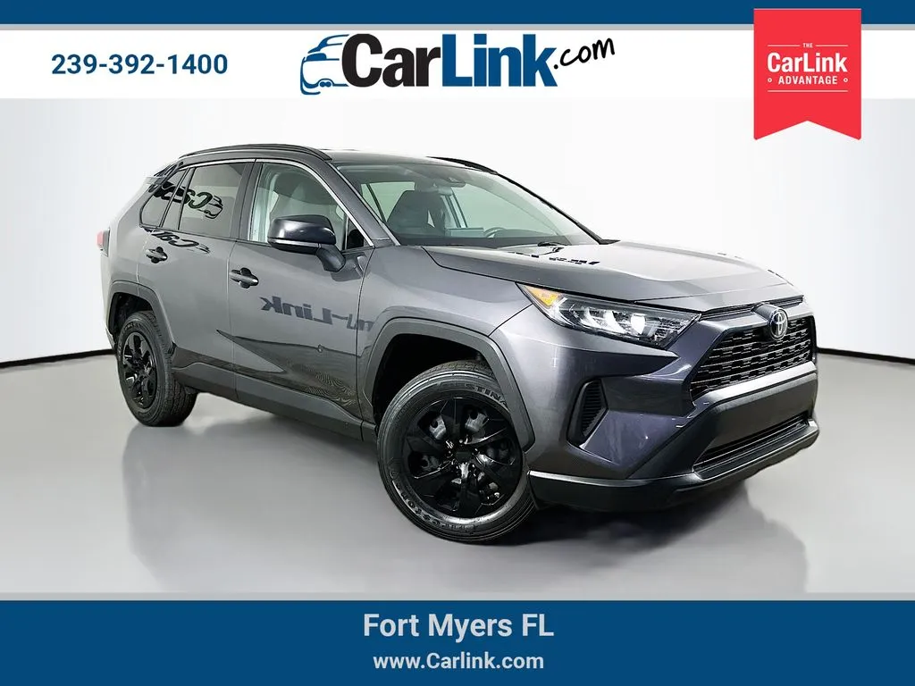 Gray 2021 Toyota RAV4 LE for sale in Fort Myers, FL