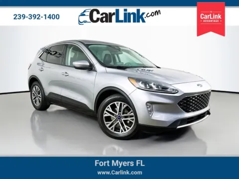Silver 2022 Ford Escape SEL for sale in Fort Myers, FL