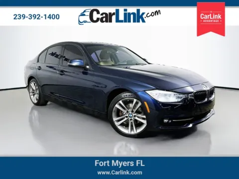 Blue 2016 BMW 3 Series 328i for sale in Fort Myers, FL