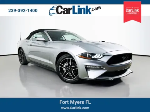 Silver 2020 Ford Mustang EcoBoost Premium for sale in Fort Myers, FL