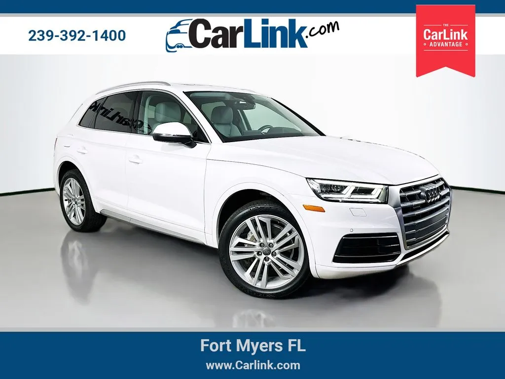 White 2019 Audi Q5 2.0T Premium Plus for sale in Fort Myers, FL