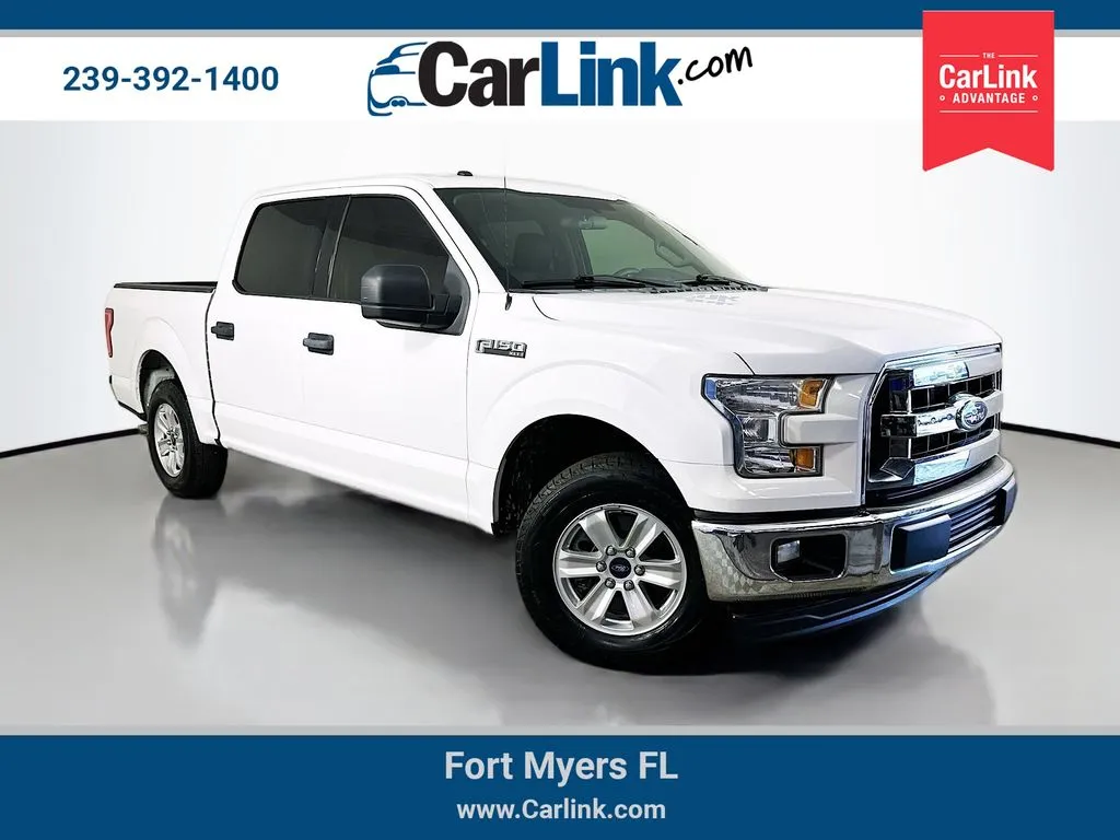 White 2017 Ford F-150 XLT for sale in Fort Myers, FL