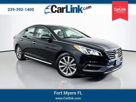 Black 2016 Hyundai Sonata for sale in Fort Myers, FL