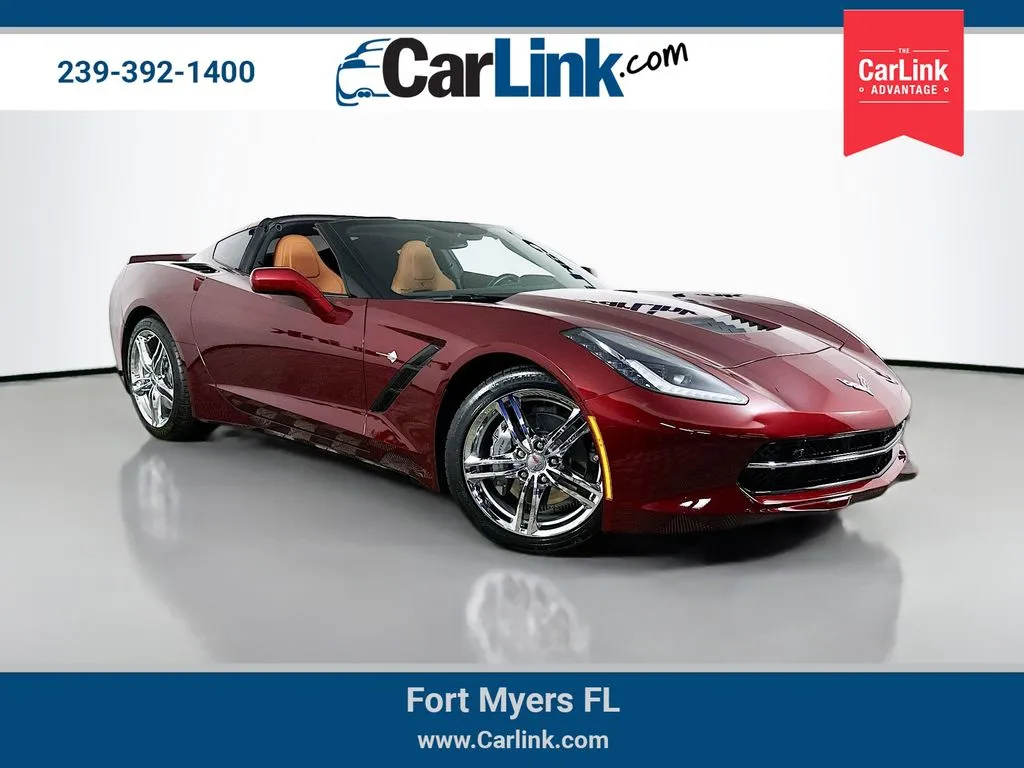 Red 2016 Chevrolet Corvette Stingray for sale in Fort Myers, FL