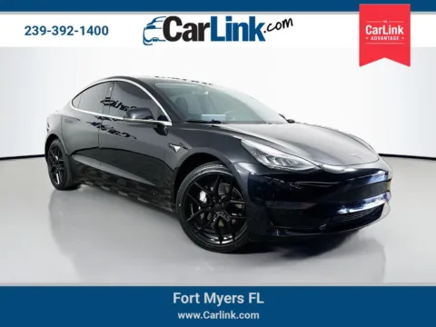 Black 2018 Tesla Model 3 Mid Range for sale in Fort Myers, FL