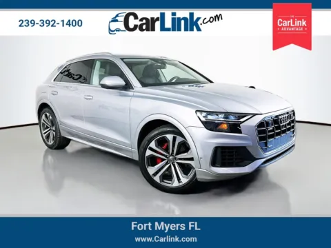 Silver 2019 Audi Q8 3.0T Premium Plus for sale in Fort Myers, FL
