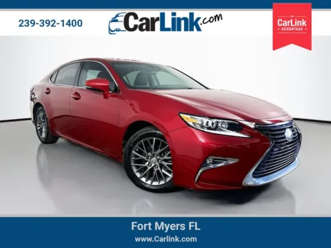 Red 2018 Lexus ES 350 for sale in Fort Myers, FL