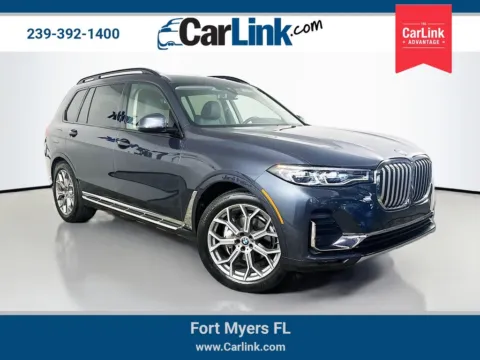 Gray 2021 BMW X7 xDrive40i for sale in Fort Myers, FL