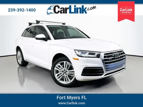 White 2018 Audi Q5 2.0T Premium Plus for sale in Fort Myers, FL