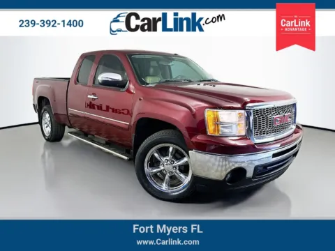 Red 2013 GMC Sierra 1500 SLE for sale in Fort Myers, FL
