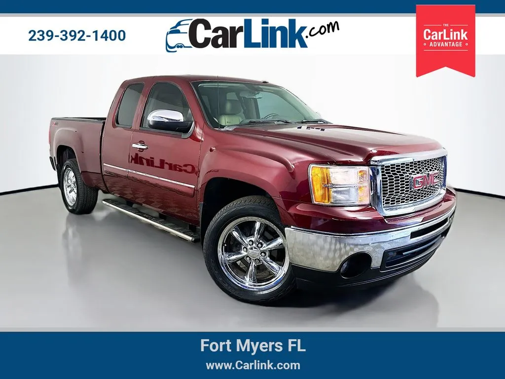 Red 2013 GMC Sierra 1500 SLE for sale in Fort Myers, FL