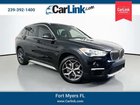 Black 2019 BMW X1 xDrive28i for sale in Fort Myers, FL