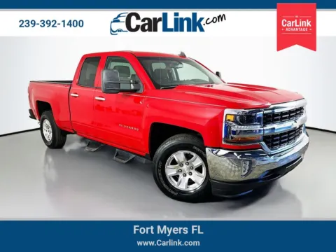 Red 2017 Chevrolet Silverado 1500 LT for sale in Fort Myers, FL