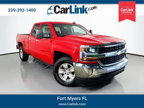 Red 2017 Chevrolet Silverado 1500 LT for sale in Fort Myers, FL