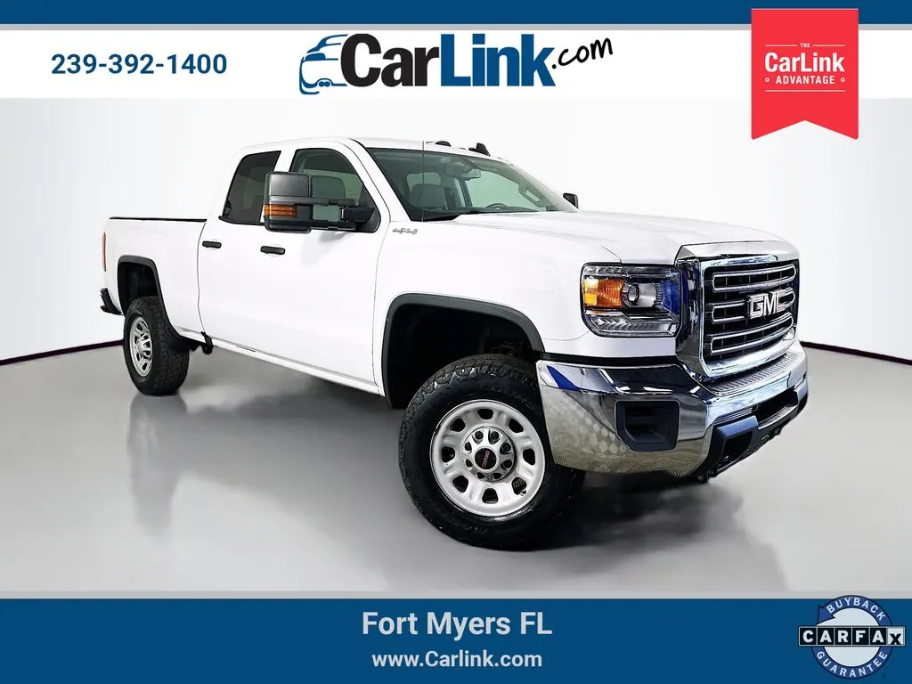 White 2017 GMC Sierra 2500HD for sale in Fort Myers, FL