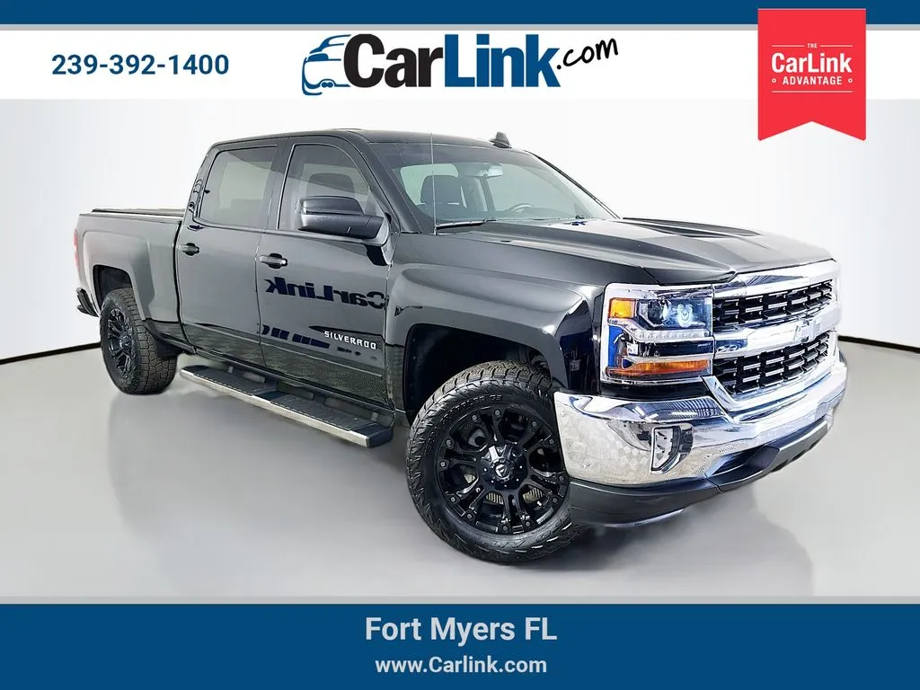 Black 2018 Chevrolet Silverado 1500 LT for sale in Fort Myers, FL