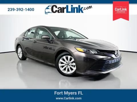 Brown 2019 Toyota Camry LE for sale in Fort Myers, FL