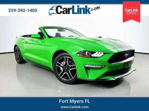 Green 2019 Ford Mustang EcoBoost for sale in Fort Myers, FL